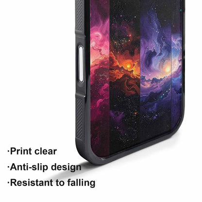 iPhone 17 Pro Max Case — Galaxy Cosmic Print Texture Galaxy Space, Custom Art Phone Cover
