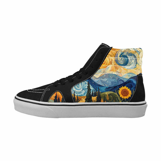 MEN'S Blend All Versions High Top Canvas Neon Fantasy Sneakers