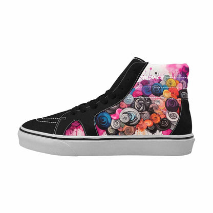 MEN'S Tie High Top Canvas Dreamcore Custom Shoes