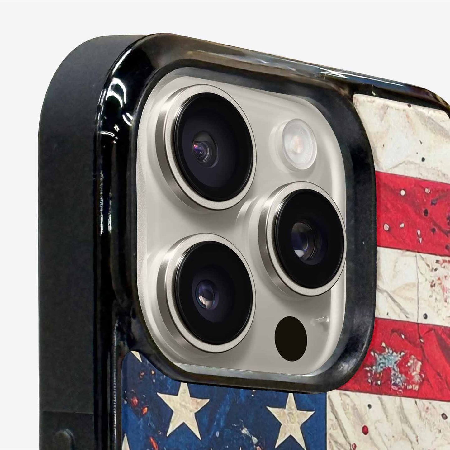 iPhone 16 Pro Max Case — American Flag Stars And Stripes Motif, Unique Phone Case Design