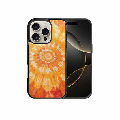iPhone 16 Pro Case — Ombre Tie Dye Warm, Custom Phone Case