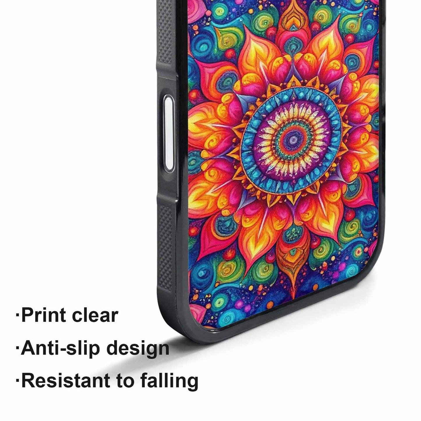 iPhone 17 Pro Max Case — Tie Dye Mandala Art Tie Dye, Customized Protective Case