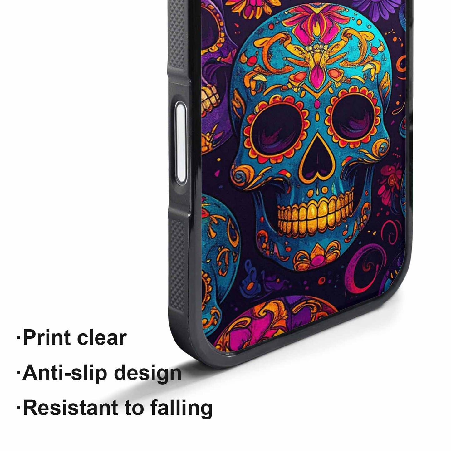 iPhone 17 Pro Case — Skull Dark Art Gothic Print Gothic, Custom Print Case Cover
