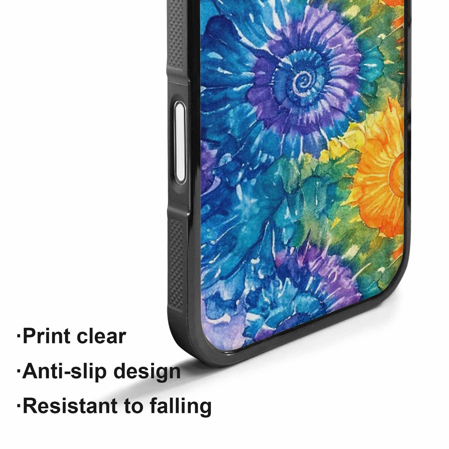 iPhone 17 Case — Small Tie Dye Swirl Tie Dye, Custom Print Case Cover