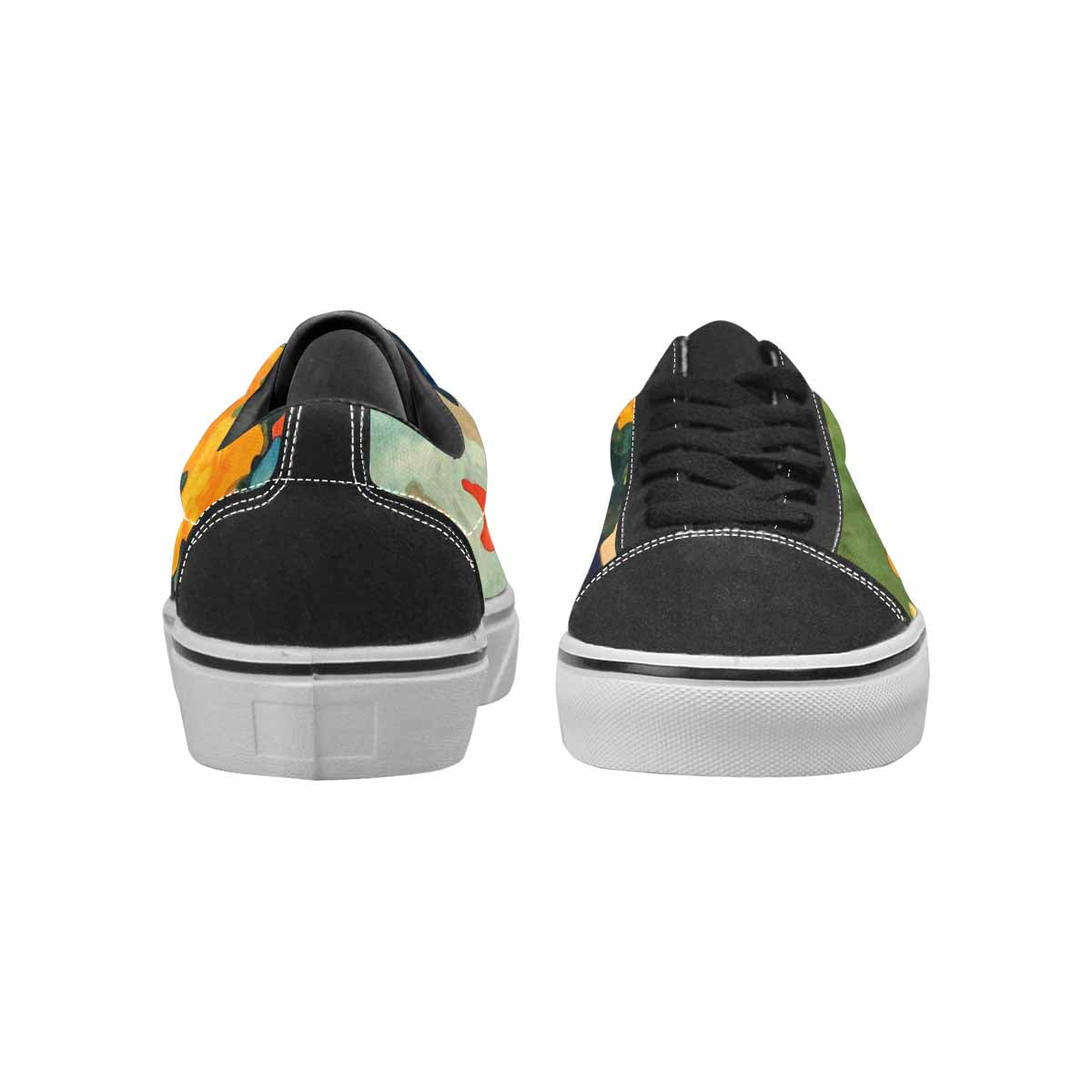MEN'S Camo Full Color Canvas Bold Print Surreal Custom Sneakers