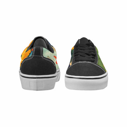 MEN'S Camo Full Color Canvas Bold Print Surreal Custom Sneakers