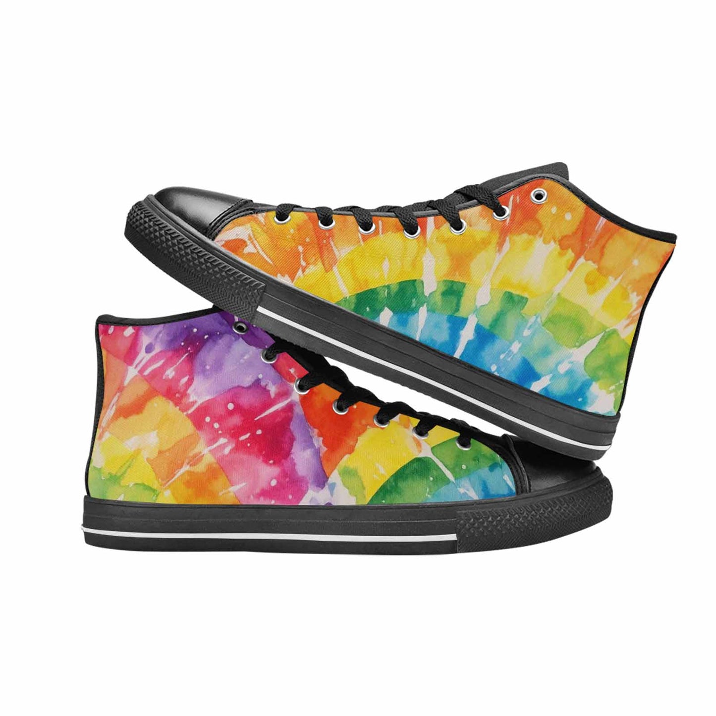 MEN'S Tie Dye - High Top Canvas Dreamcore Sneakers