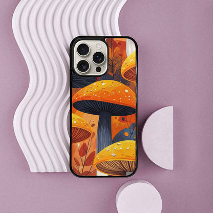 iPhone 16 Pro Max Case — Bold Autumn Mushroom Bold Autumn Mushroom, Original Design Phone Case