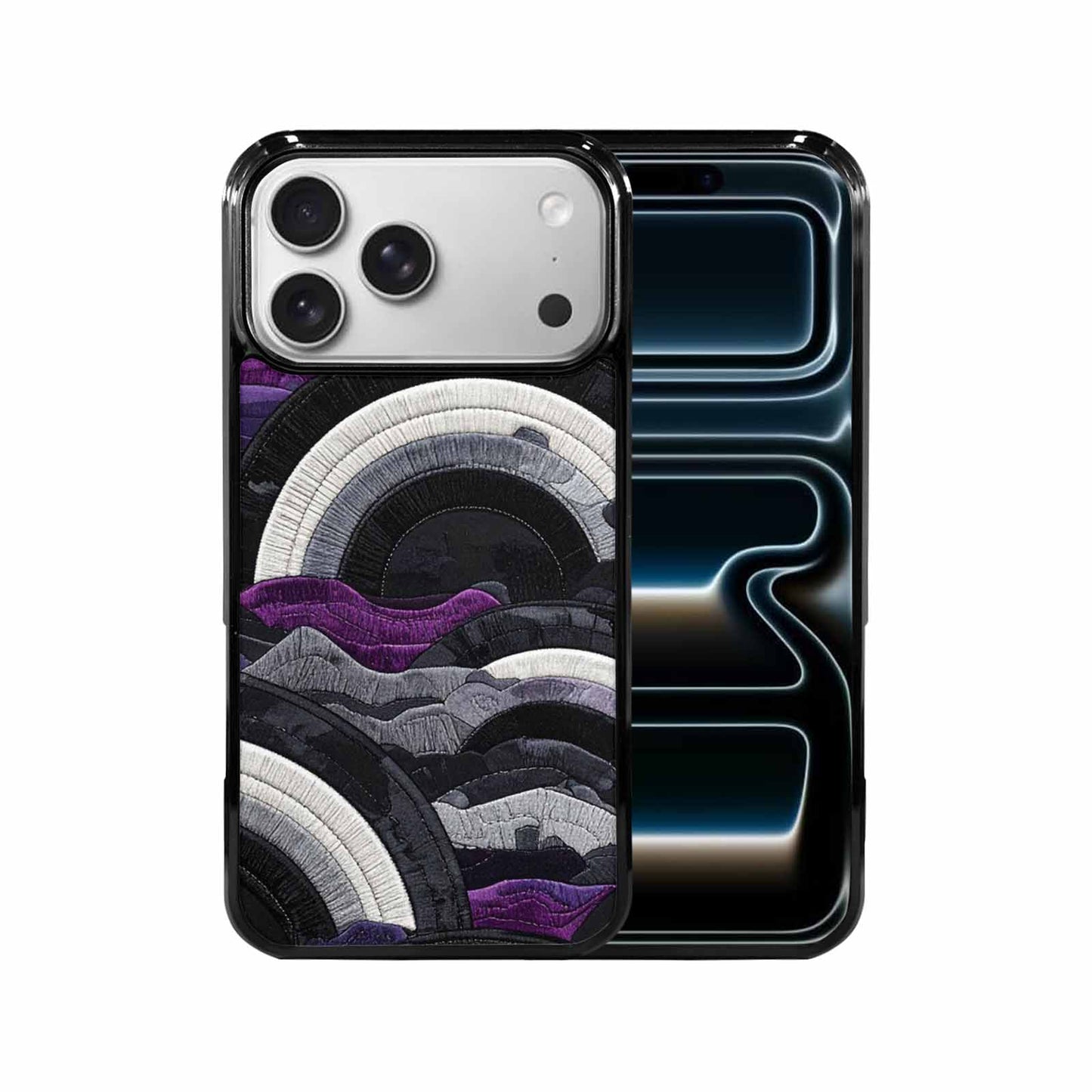 iPhone 17 Pro Max Case — Vivid Camo Asexual Camo, Custom Designed Case Cover