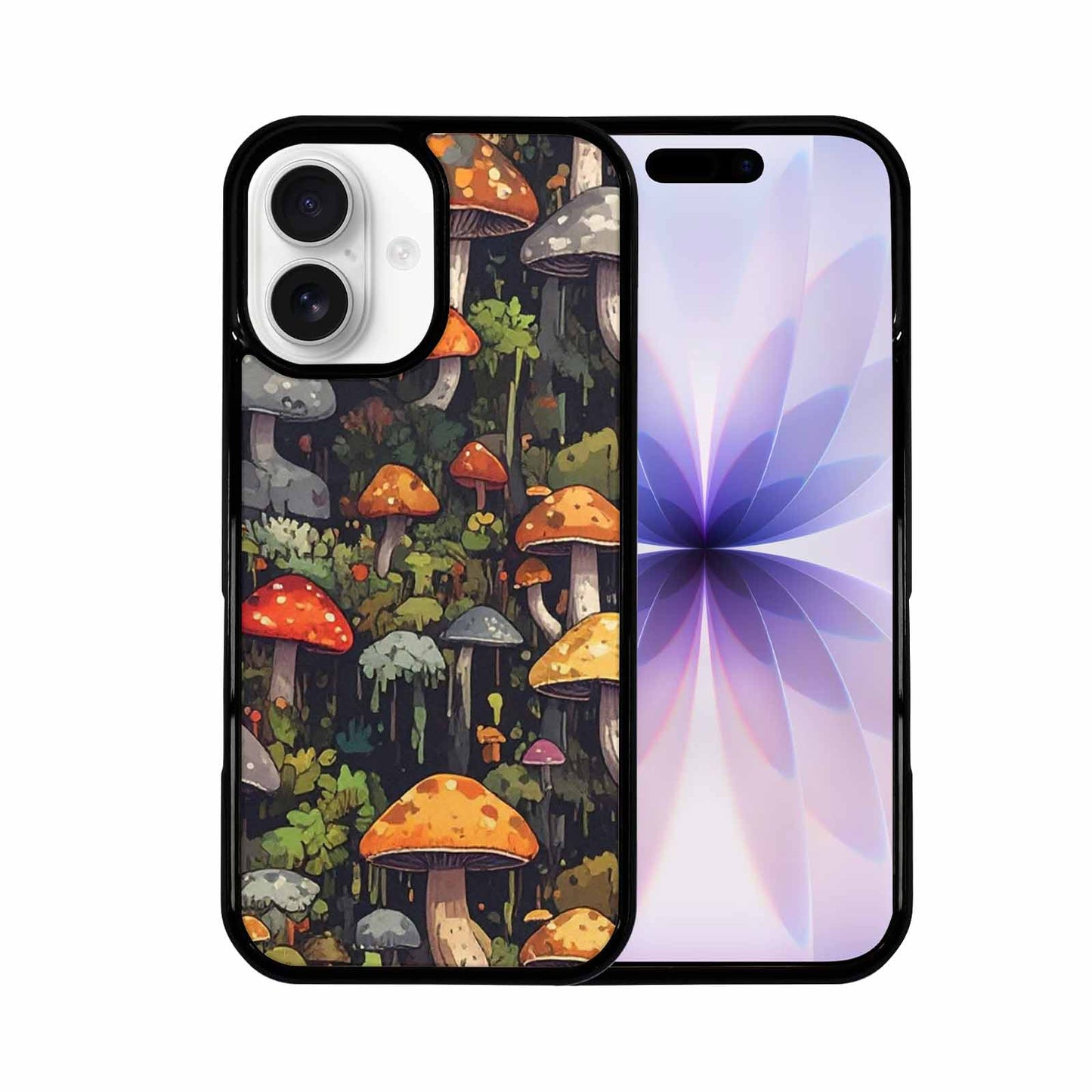iPhone 17 Case — Mushrooms Camomushrooms Patter Fcc Camo, Custom Art Phone Cover