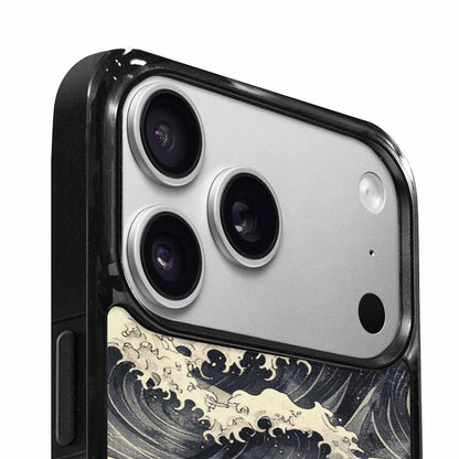 iPhone 17 Pro Case — Vintage Americana Wave Retro Vintage, Custom Printed Phone Case