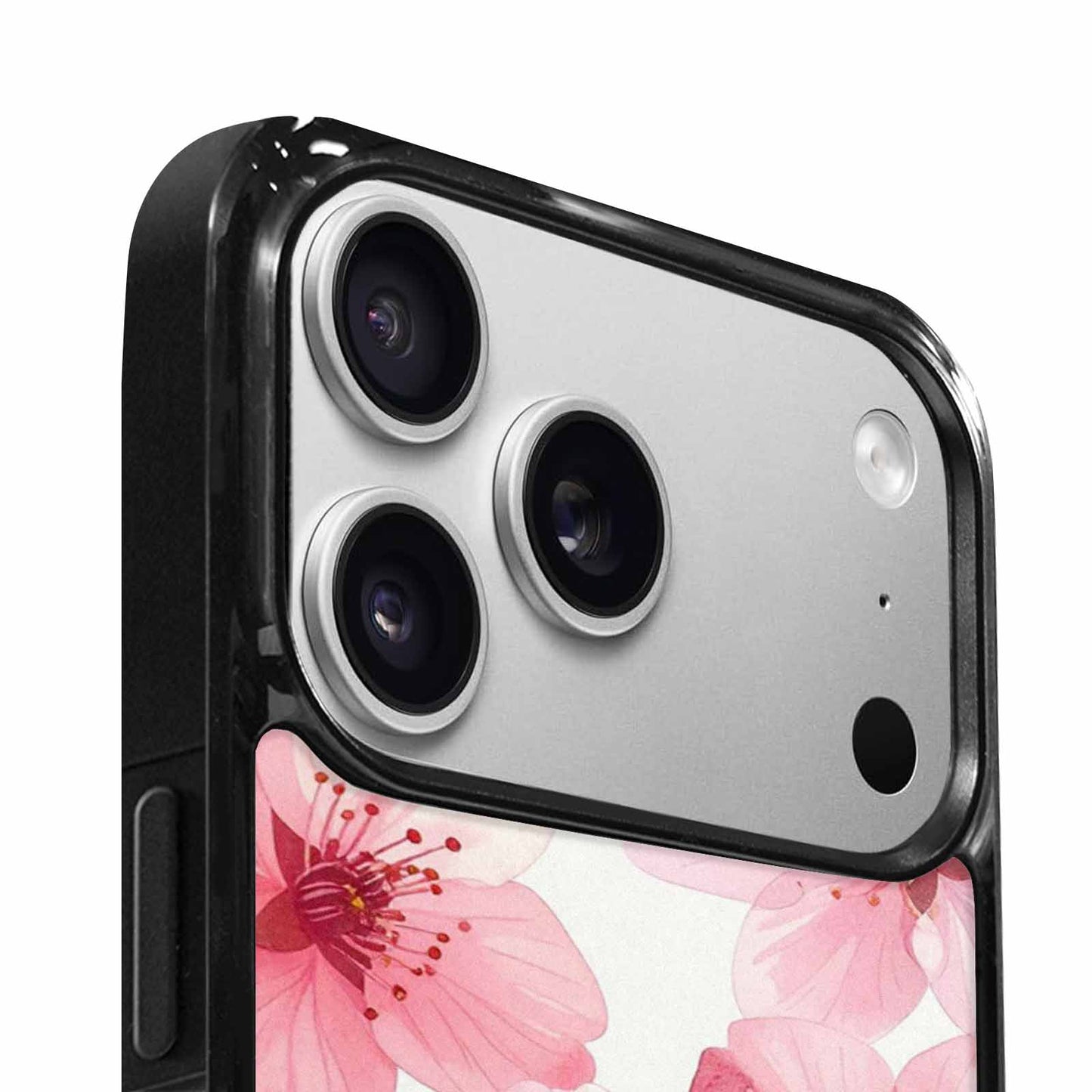 iPhone 17 Pro Max Case — Japanese Cherry Blossom Pattern, Floral, Personalized Phone Case