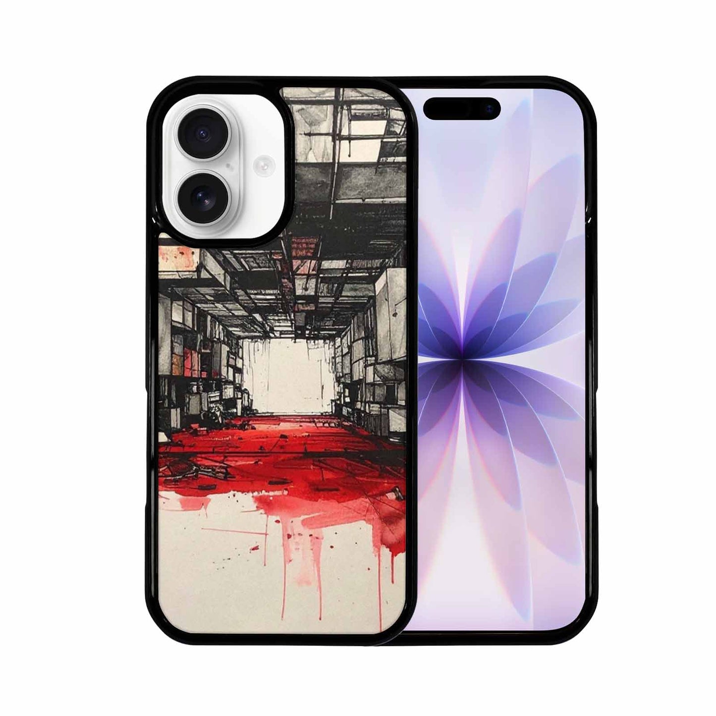 iPhone 17 Case — Liminal Space Fragment Black Galaxy Space, Unique Phone Case Design
