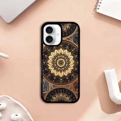 iPhone 17 Case — Small Mandala Pattern, Randomly Floral, Custom Phone Case