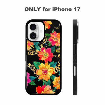 iPhone 17 Case — Snakes Print Floral Seamless Floral, Custom Print Case Cover