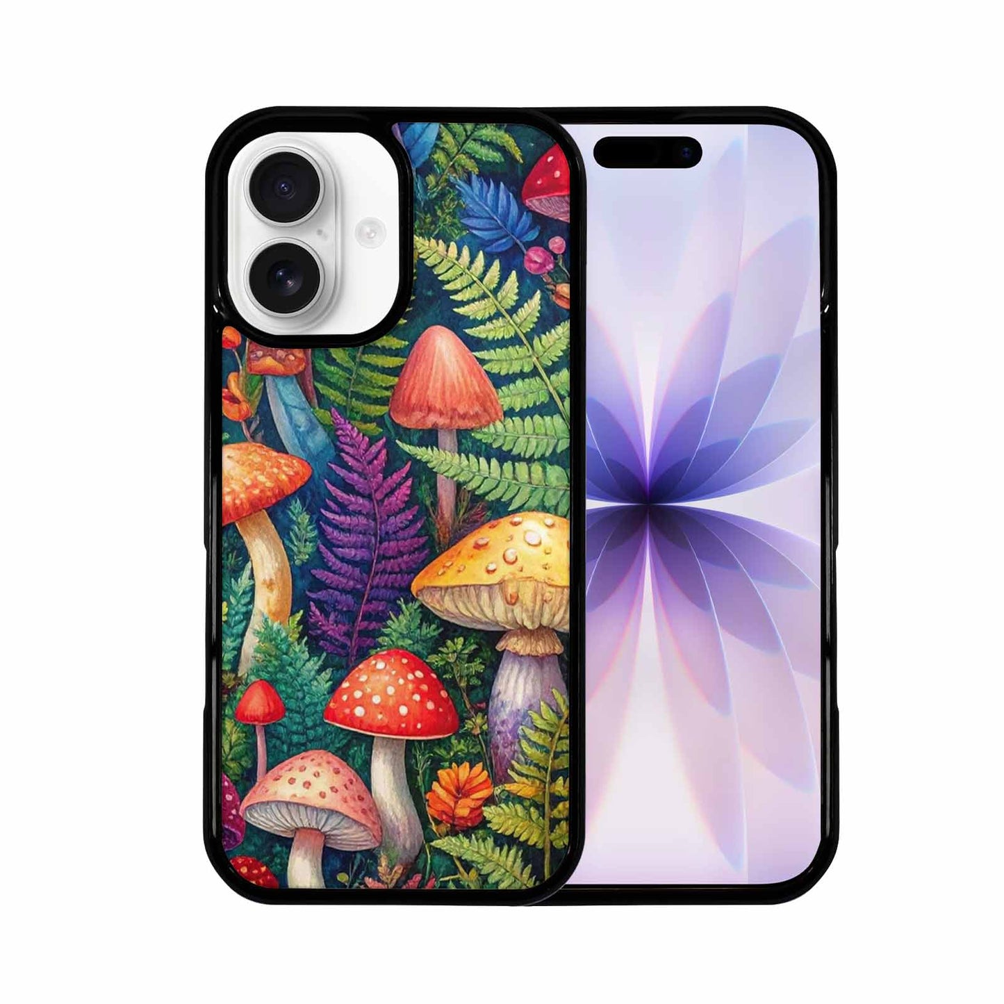 iPhone 17 Case — Mushrooms Botanicalmushrooms P Rk2 Floral, Custom Designed Case Cover