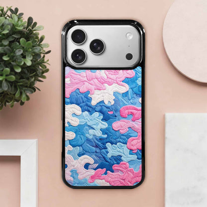 iPhone 17 Pro Max Case — Vivid Camo Transgender Camo, Unique Phone Case Design