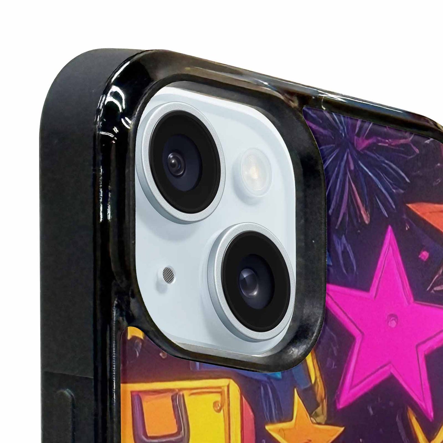 iPhone 15 Plus Case — 80s Retro Motif 80s Retro Motifs, Original Design Phone Case