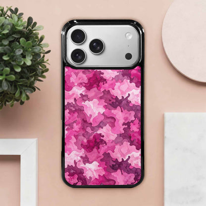 iPhone 17 Pro Max Case — Small Military Camouflage Blotch Camo, Personalized Phone Case