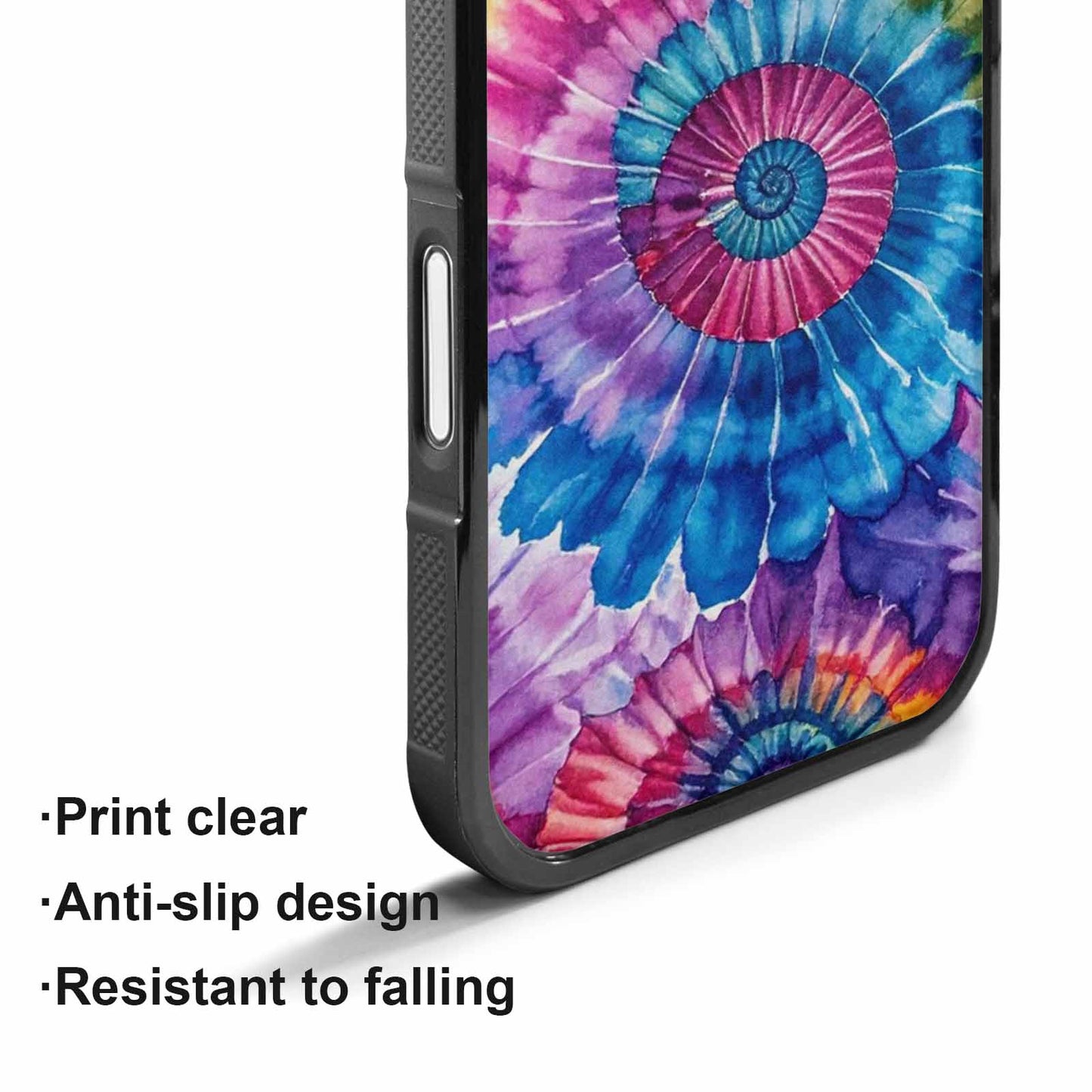 iPhone 17 Case — Small Tie Dye Swirl Tie Dye, Unique Phone Case Design
