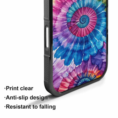 iPhone 17 Case — Small Tie Dye Swirl Tie Dye, Unique Phone Case Design