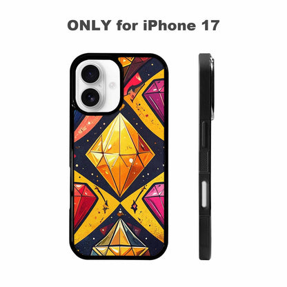 iPhone 17 Case — Vintage Summer Diamond Retro Vintage, Personalized Phone Case