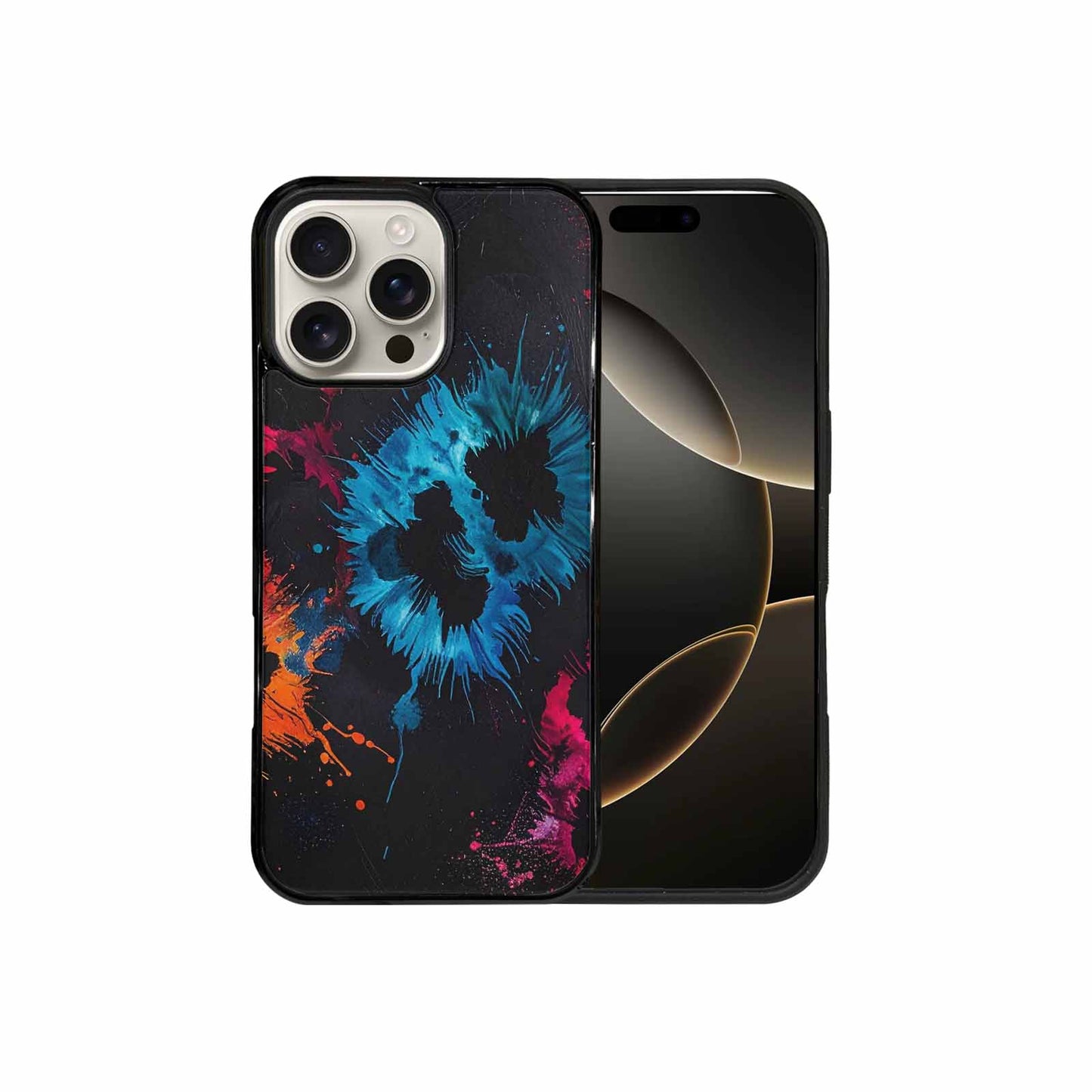 iPhone 16 Pro Max Case — Dark Animal Print, Custom Designed Case Cover