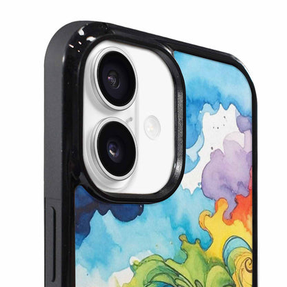 iPhone 17 Case — Tie Dye Swirls (black Tie Dye, Custom Made Phone Cover