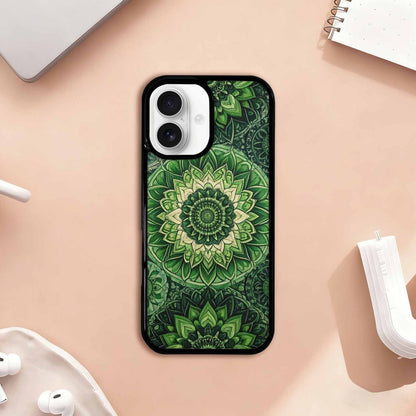 iPhone 17 Case — Small Mandala Pattern, Randomly Floral, Custom Designed Case Cover