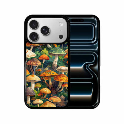 iPhone 17 Pro Case — Mushrooms Camomushrooms Patter Yvr Camo, Custom Art Phone Cover