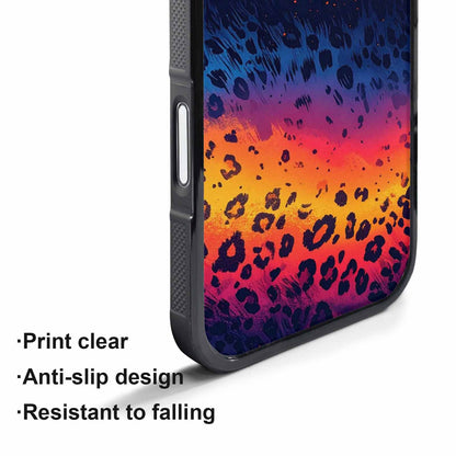 iPhone 17 Pro Case — Leopard Print Gradient Animal Print, Personalized Phone Case