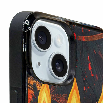 iPhone 15 Plus Case — Kwanzaa Kinara Pattern Seamless Repeat African, Customized Protective Case