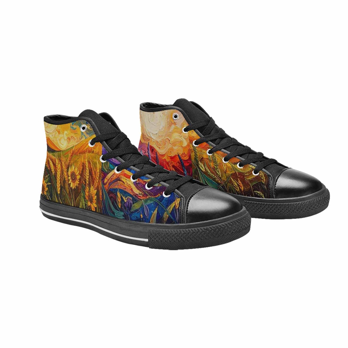 MEN'S Blend All Versions High Top Canvas Surreal Custom Shoes