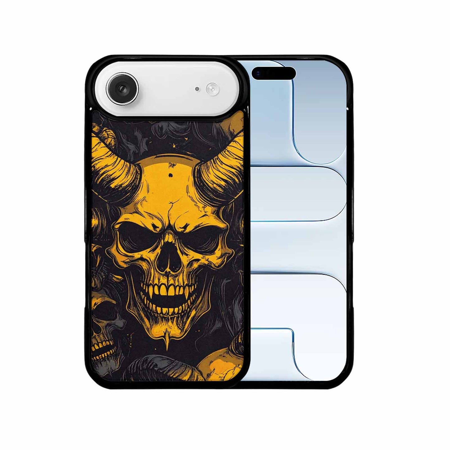 iPhone 17 Air Case — Skull Dark Art Gothic Print Gothic, Custom Printed Phone Case