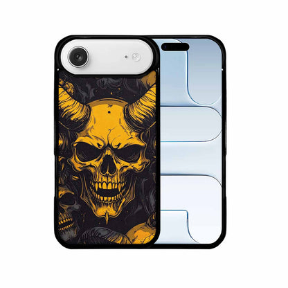iPhone 17 Air Case — Skull Dark Art Gothic Print Gothic, Custom Printed Phone Case