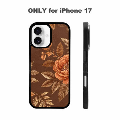 iPhone 17 Case — Vintage Botanical Art Pattern Floral, Custom Phone Case