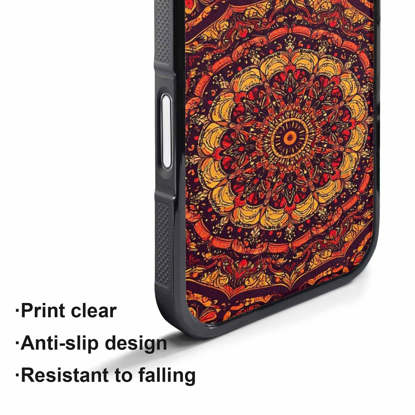 iPhone 17 Pro Max Case — Mandala Lions Original Art, Personalized Phone Case
