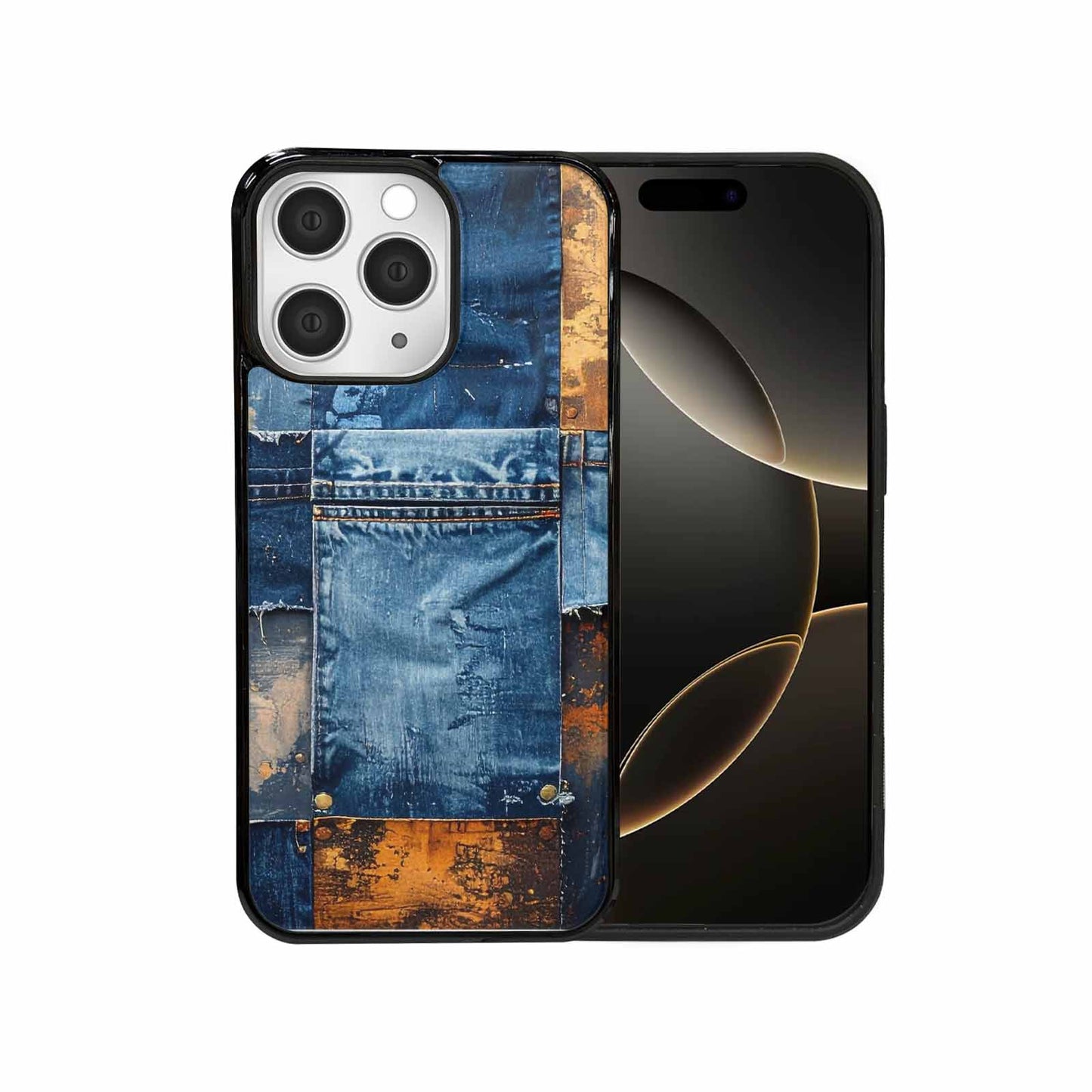iPhone 15 Pro Max Case — Curve The Ripping Demin Tectures For, Original Design Phone Case