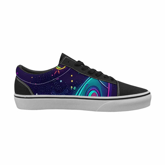 WOMEN'S Space Galaxy Astronaut Canvas Lace-Up Cottagecore Sneakers