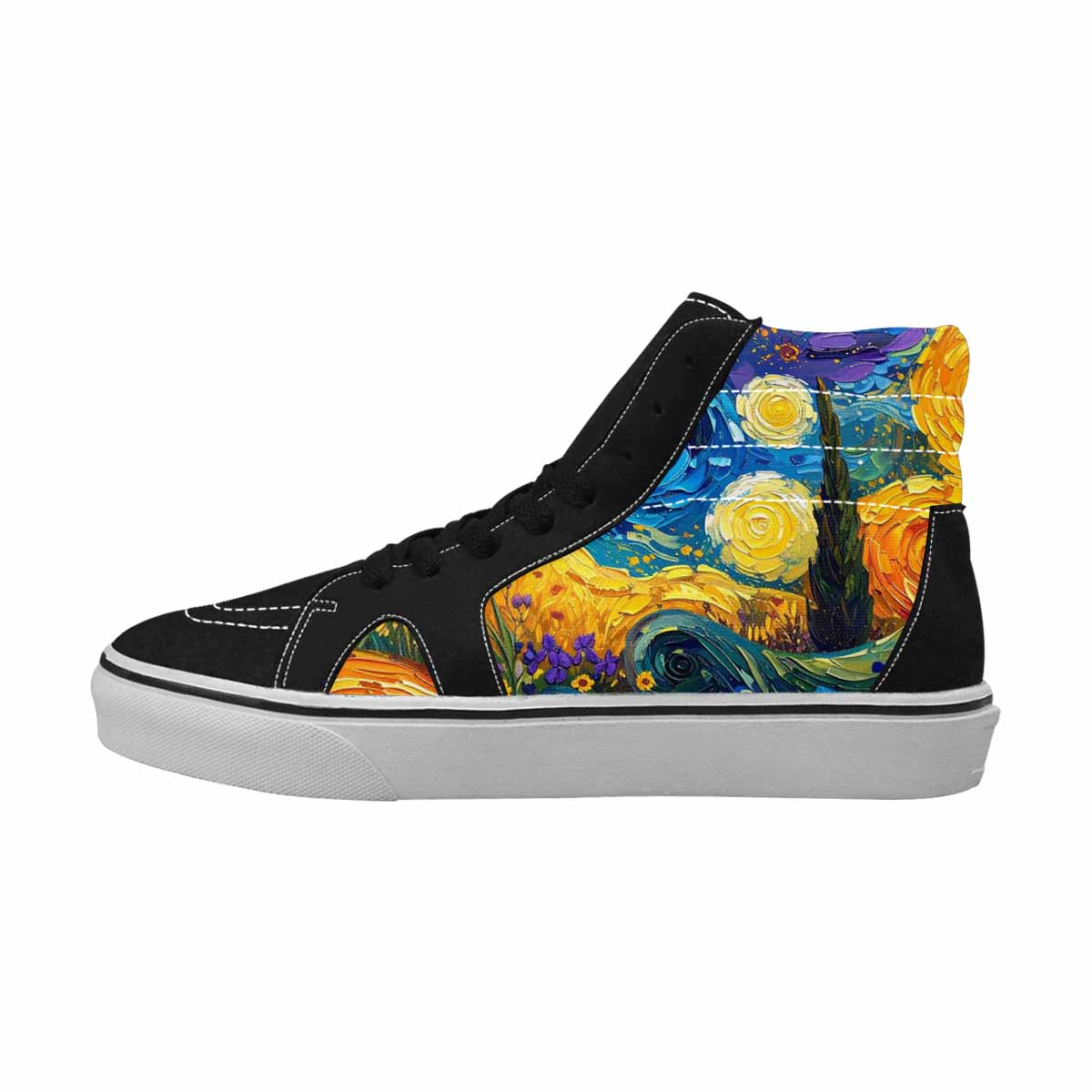 WOMEN'S Blend All Versions High Top Canvas Vibrant Chaos Shoes