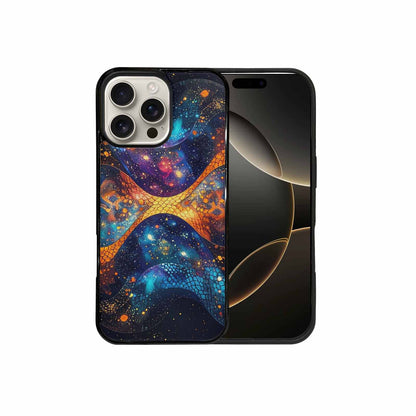 iPhone 16 Pro Max Case — Galaxy Snake Print Custom, Custom Printed Phone Case
