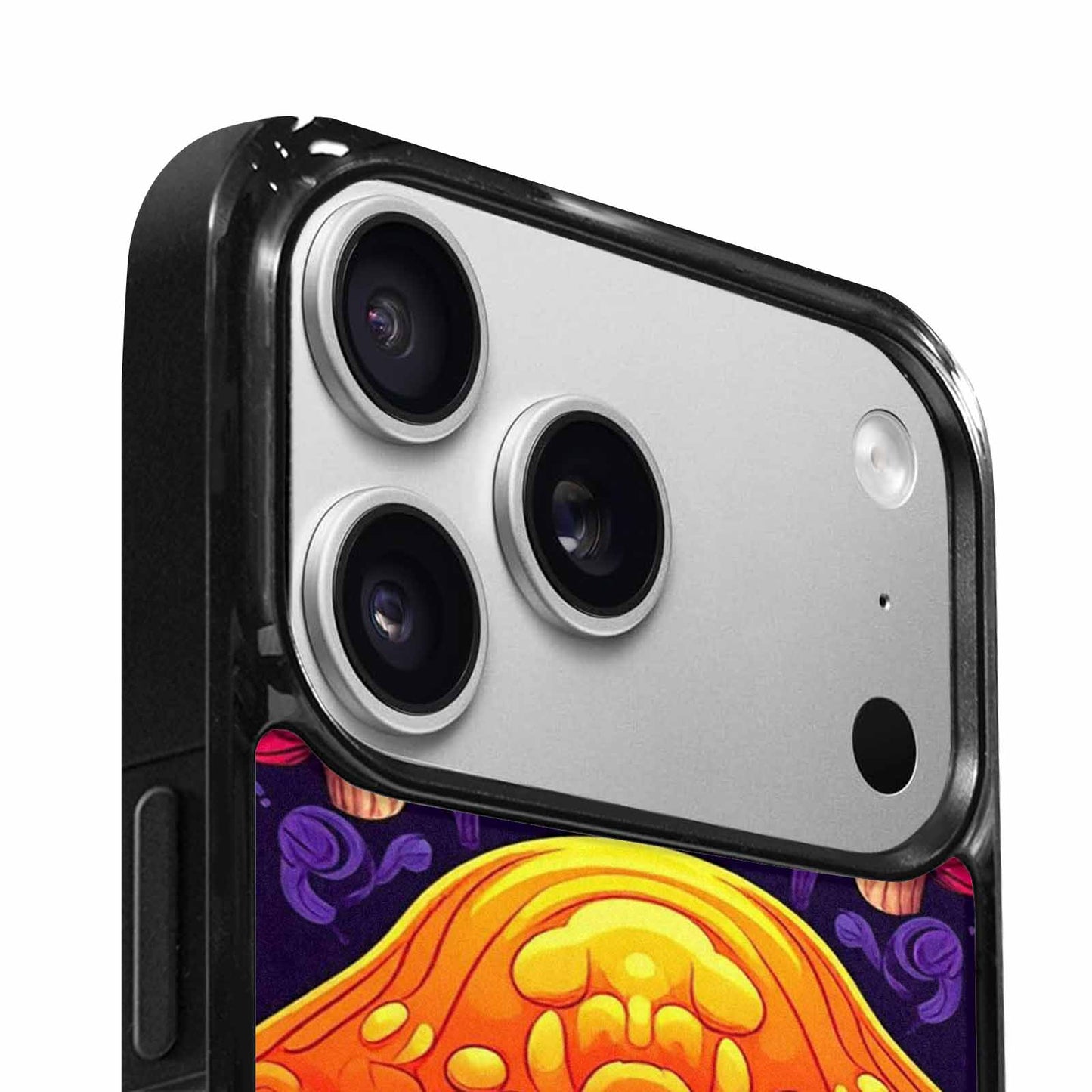 iPhone 17 Pro Max Case — Psychedelic Mushroom Cartoon Pattern Cartoon Cute, Personalized Phone Case