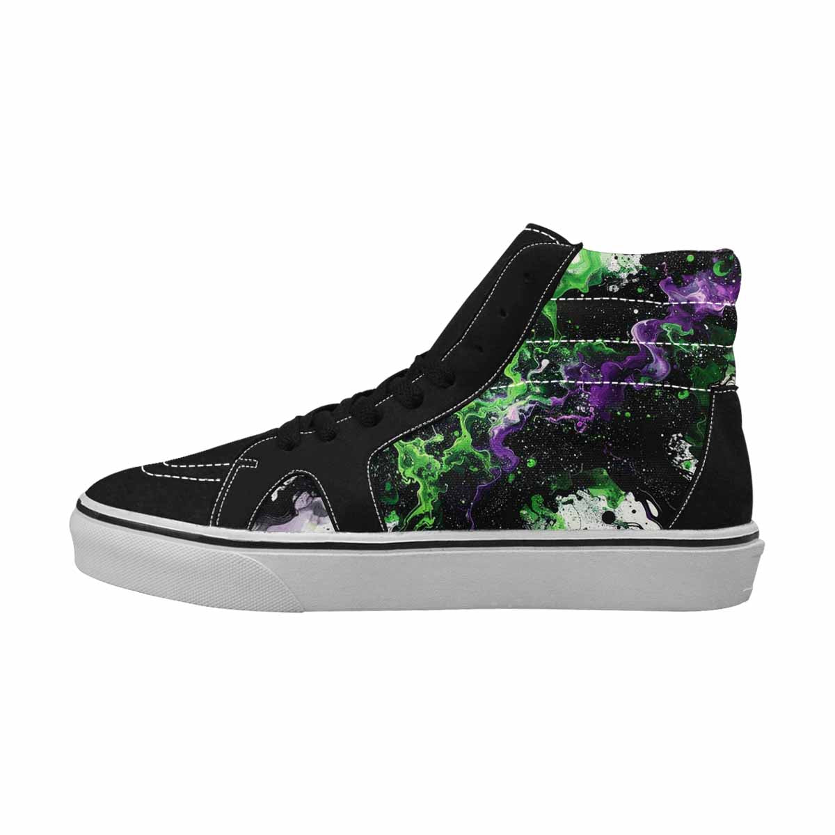 MEN'S Galaxy Nebula High Top Canvas Cottagecore Sneakers