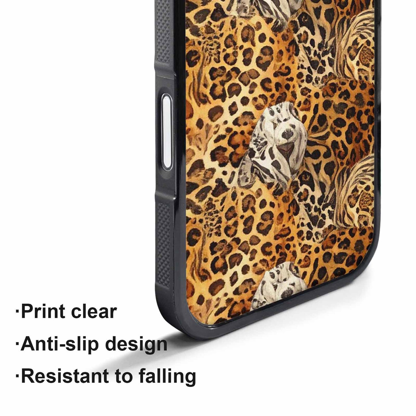 iPhone 17 Pro Case — Small Animal Print Pattern Randomly Animal, Custom Printed Phone Case