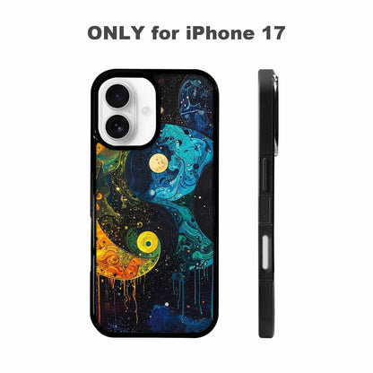iPhone 17 Case — Yin &amp; Yang Yin Original Art, Customized Protective Case