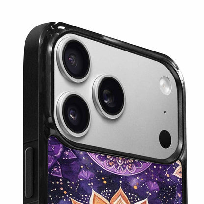 iPhone 17 Pro Max Case — Small Mandala Pattern, Randomly Floral, Custom Printed Phone Case
