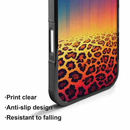 iPhone 17 Case — Leopard Print Gradient Style Animal Print, Original Design Phone Case