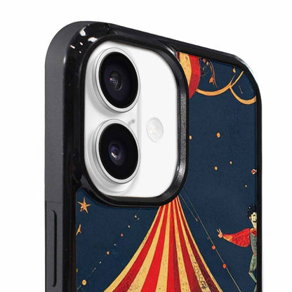 iPhone 17 Case — Vintage Circus Art Pattern Retro Vintage, Custom Made Phone Cover