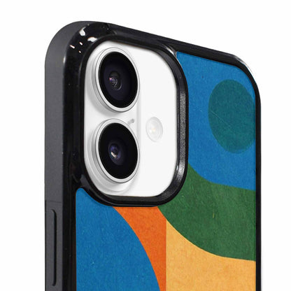 iPhone 17 Case — Memphis Art Pattern (1) Retro Vintage, Customized Protective Case