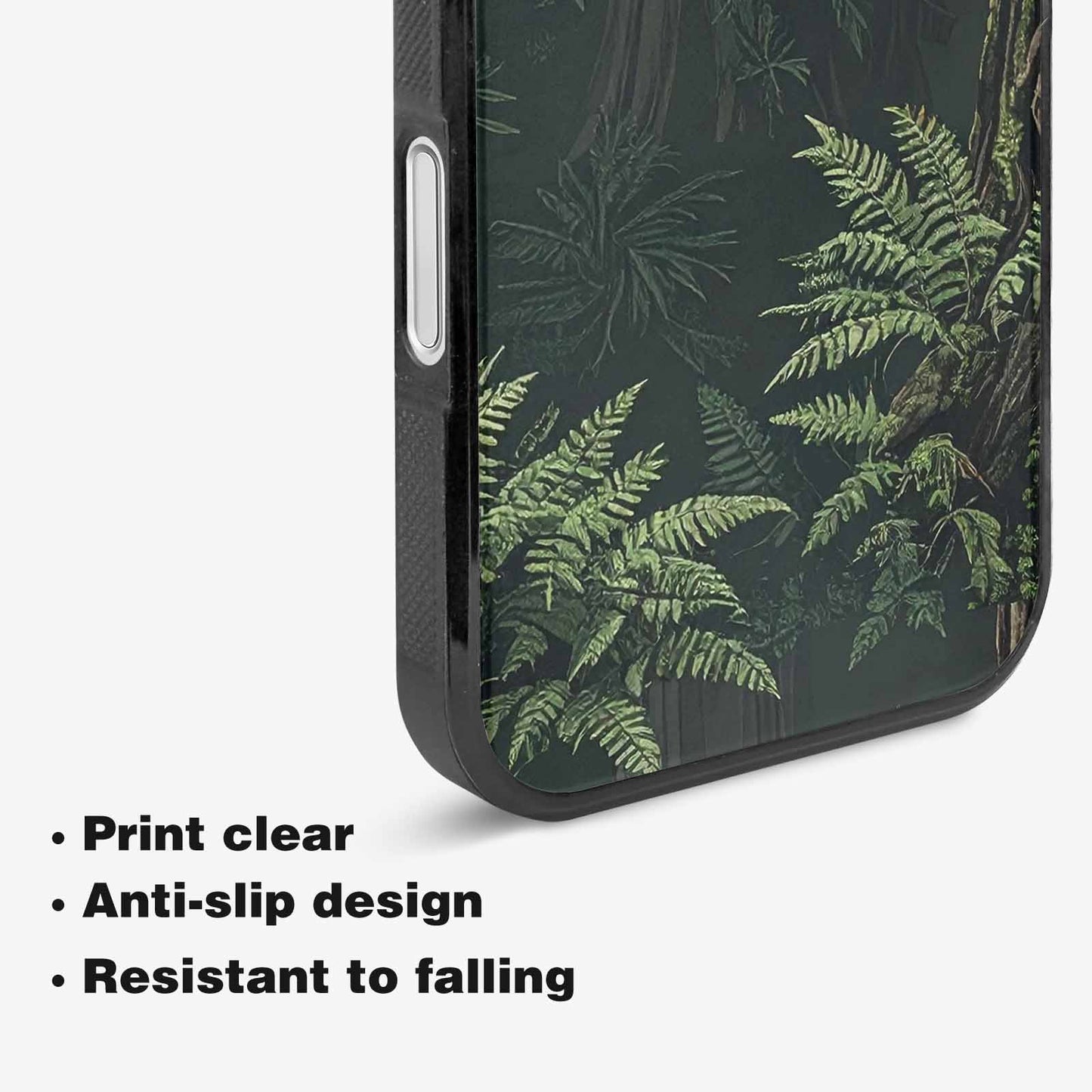 iPhone 16 Plus Case — Seamless Pattern Ancient Redwood Forest Giant, Unique Phone Case Design